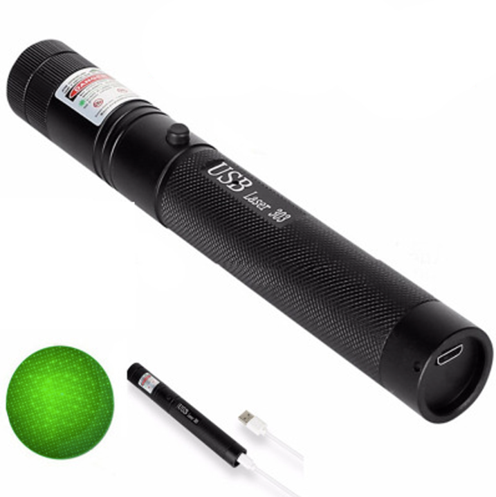 Zelara-Power Laser Pointer 303 - Ładowalny widoczny wskaźnik laserowy USB o dużej mocy