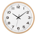 NordWood - Skandynawski Drewniany Zegar Ścienny Minimalistyczny Design