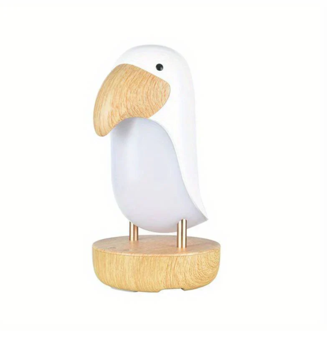 Ładowana lampa nocna w kształcie ptaka