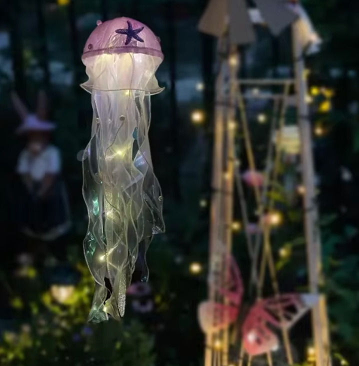 Lampka nocna LED w kształcie meduzy