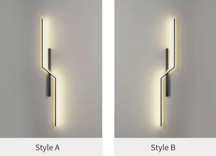 Lampy ścienne LED Nowoczesne Minimalistyczne Lampy Dekoracyjne Oświetlenie