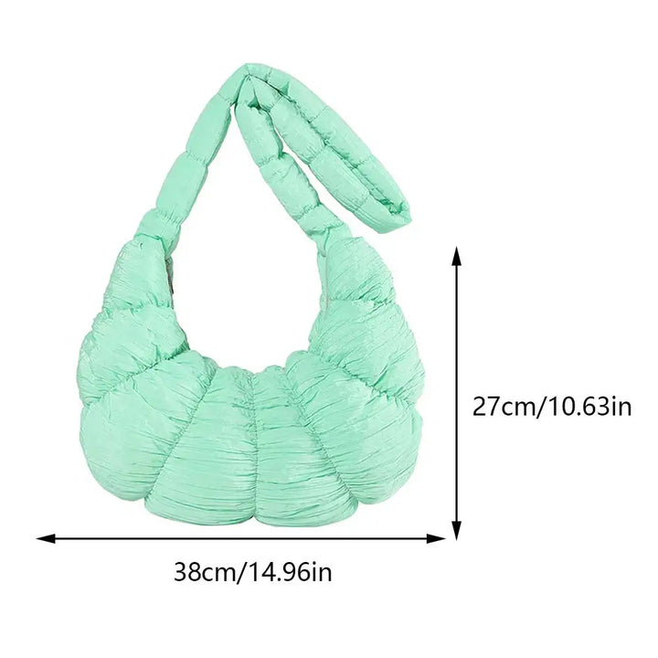 Torba na ramię Puff Croissant