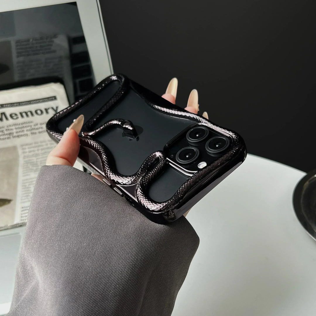 Etui na telefon Snake Wrap Retro