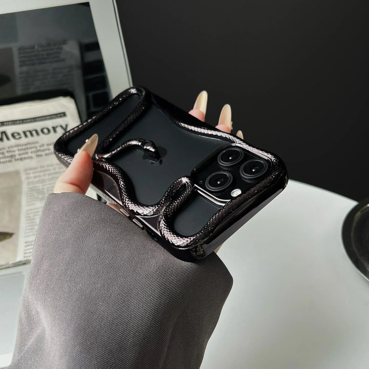 Etui na telefon Snake Wrap Retro