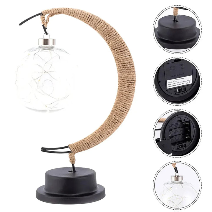 Lampa Księżycowa – Fajna, Czarująca Lampa Nocna | Sypialnie i Przestrzenie Życiowe