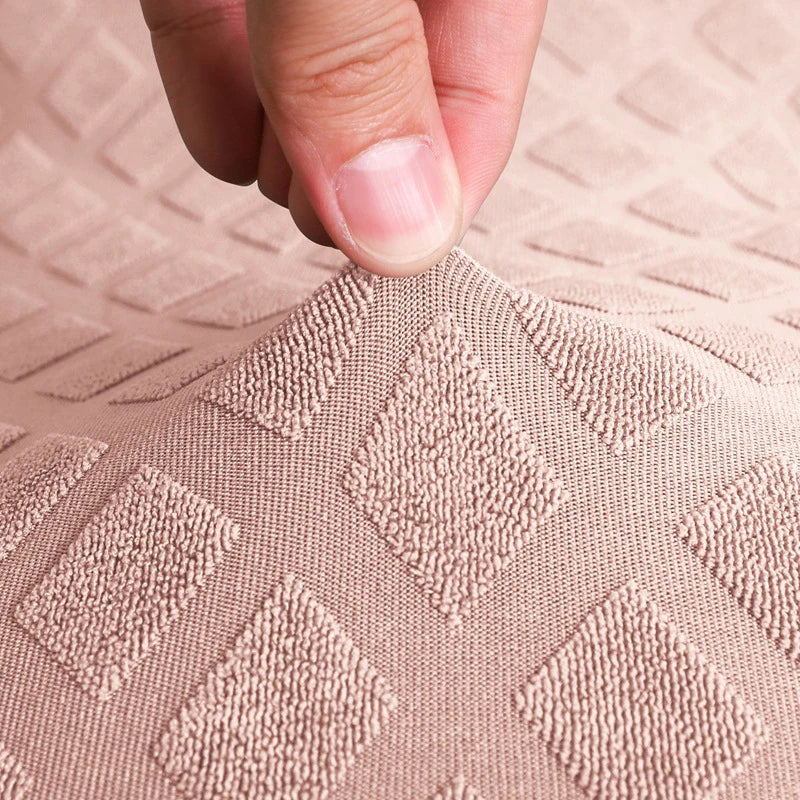 Pokrowiec na krzesło biurowe z elastycznego spandexu, pokrowce na siedzisko Jacquard, pokrowiec ochronny z siatki ananasowej, elastyczny ochraniacz na krzesło komputerowe