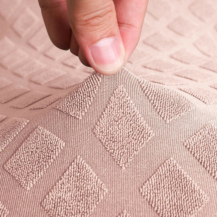 Pokrowiec na krzesło biurowe z elastycznego spandexu, pokrowce na siedzisko Jacquard, pokrowiec ochronny z siatki ananasowej, elastyczny ochraniacz na krzesło komputerowe