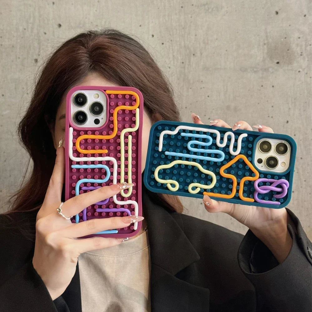 Etui na telefon z treningiem mózgu i redukcją stresu