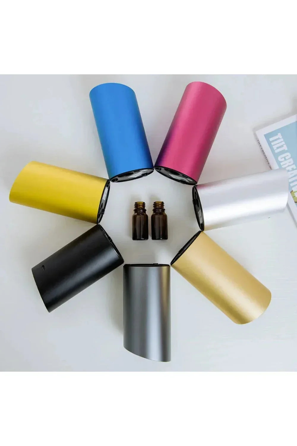 Nowoczesny metaliczny dyfuzor aromatów