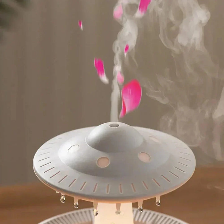 Nawilżacz powietrza UFO | Ultrasoniczny dyfuzor aromaterapeutyczny z pilotem - Grosven