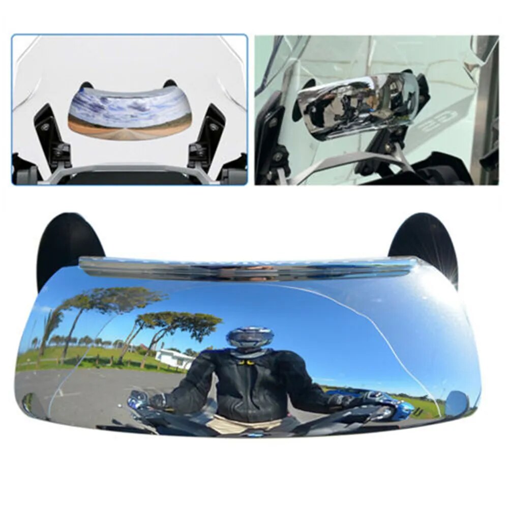 Lusterko motocyklowe w martwym polu 180 stopni