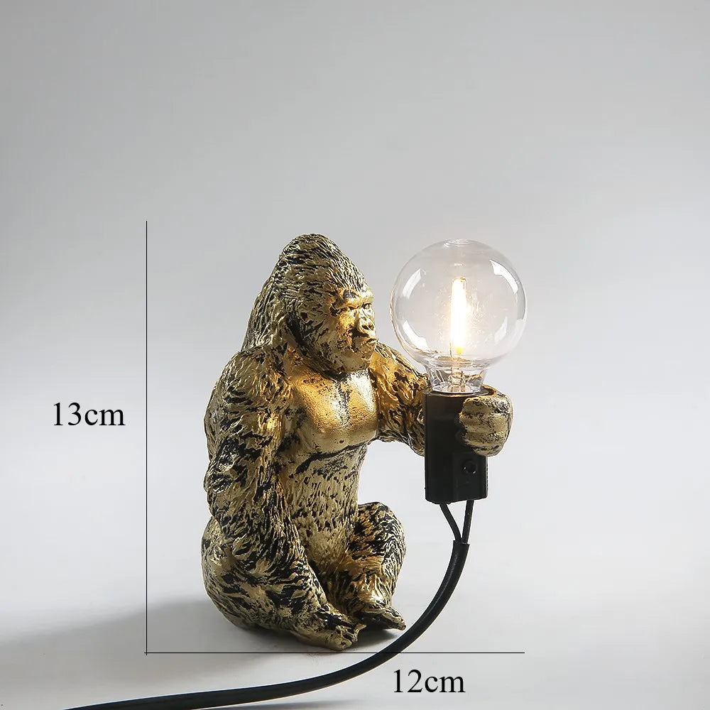 Lampka nocna z wkurzoną gorylicą