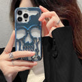 Etui na telefon Gothic Midnight Skull