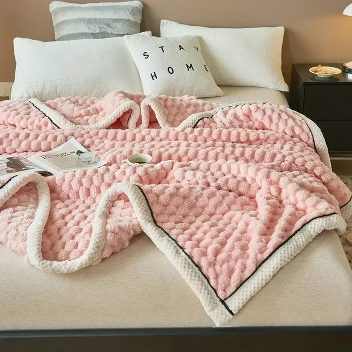 TurtleVelvet | Koc Flanelowy na Jesień