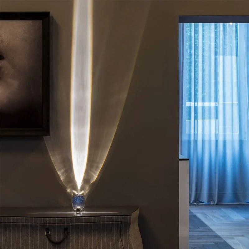 Lampa Stołowa Kryształowy Zachód Słońca