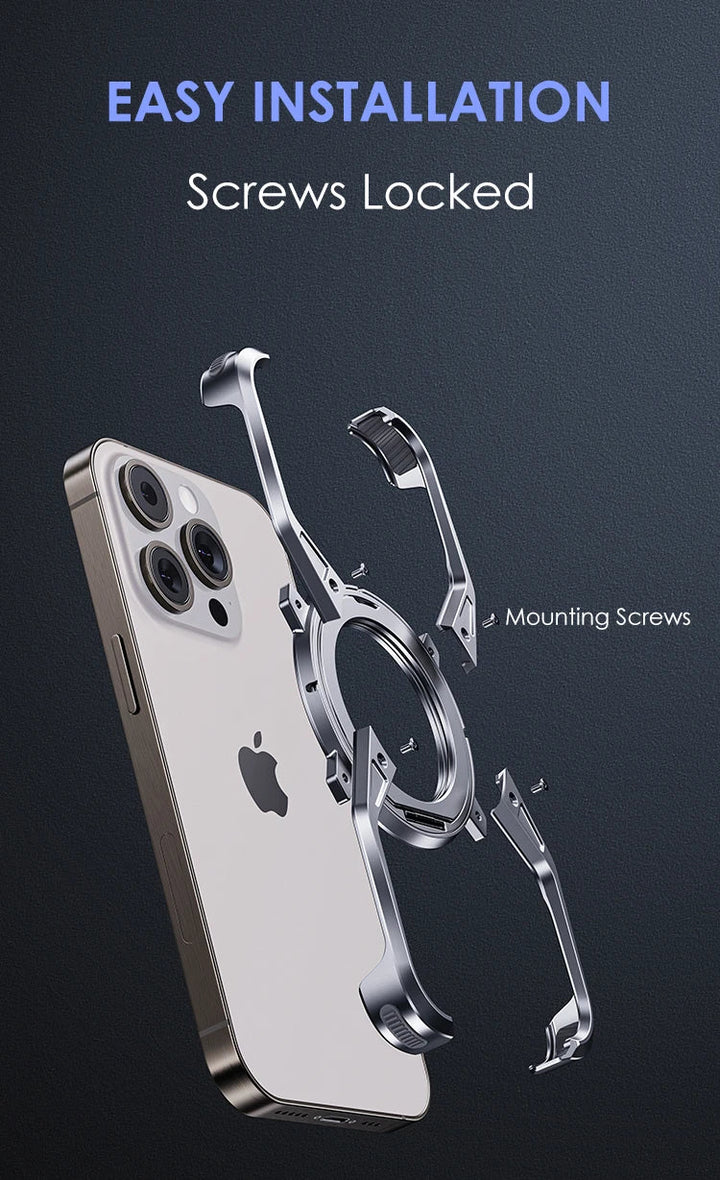 Obudowa na telefon bezramkowa z funkcją darmowych spinów MagSafe