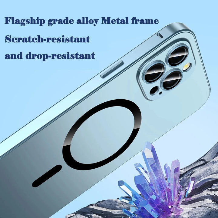 Obudowa iPhone Magsafe Aluminium Frame Metal Bumper