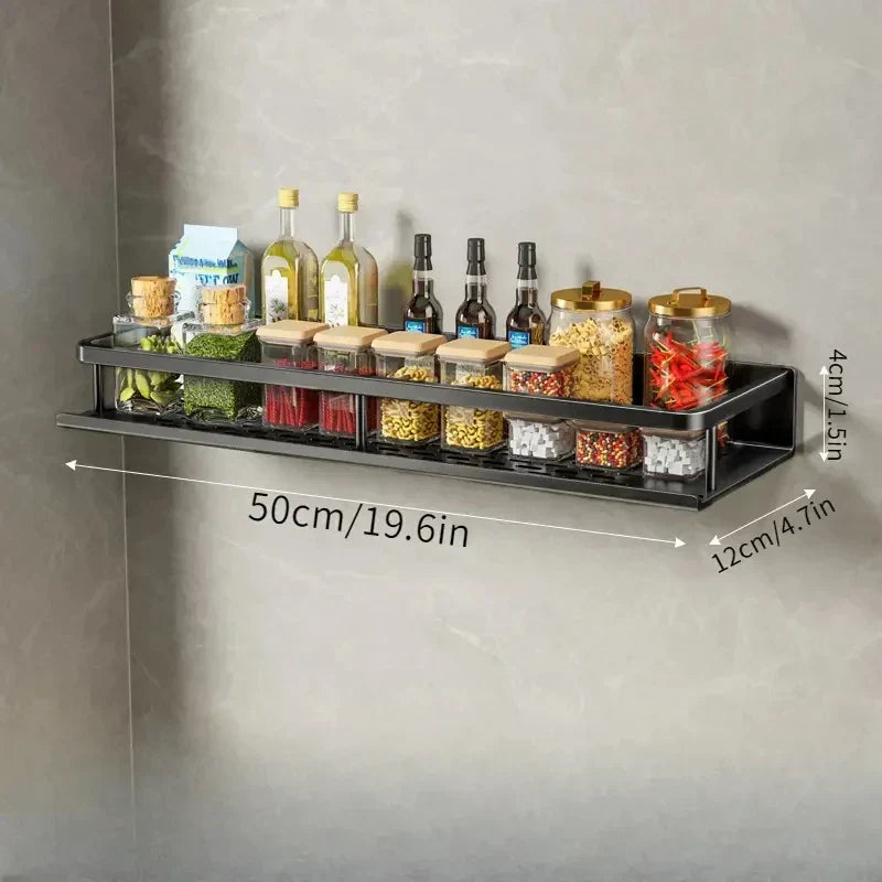 KitchenStyle – Elegancka Półka Ścienna dla Zorganizowanej Kuchni