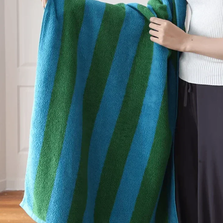 Ręcznik w Retro Paski (Chunky)