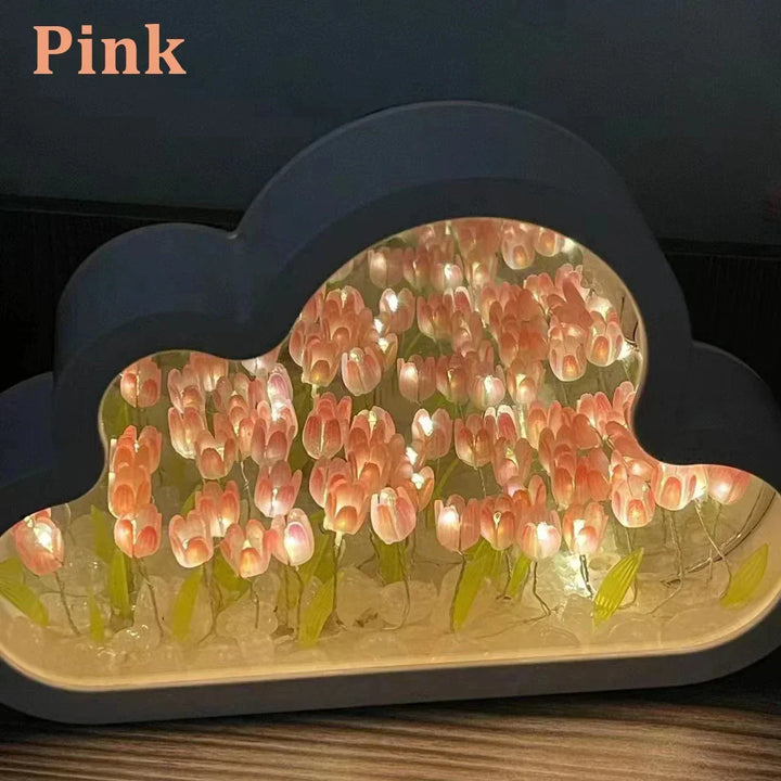 Tulip Atmosphere Nieskończone Kwiaty Nocna Lampa |