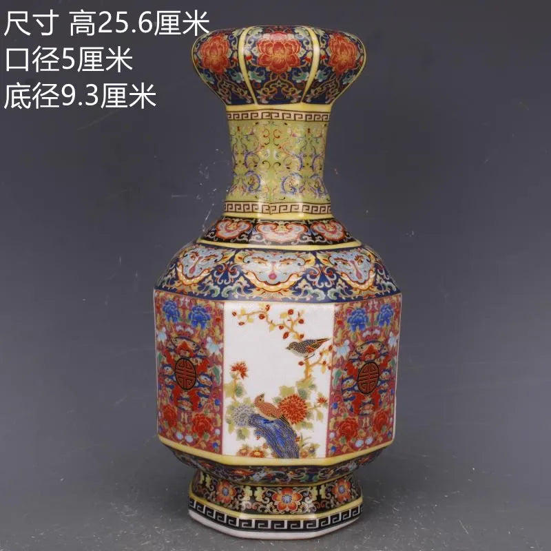 Antyczny Królewski Chiński Wazon Porcelanowy