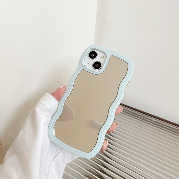 Fala Lusterka do Makijażu Etui na Telefon