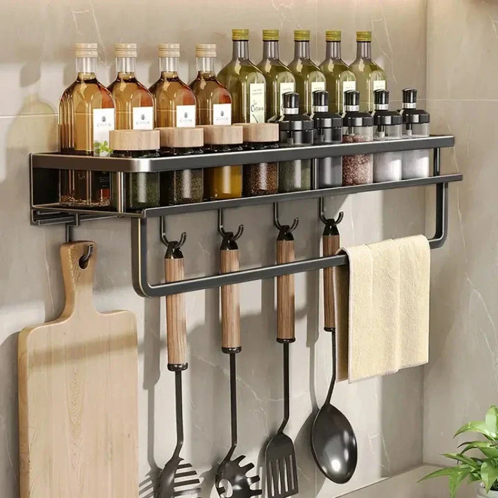 KitchenStyle – Elegancka Półka Ścienna dla Zorganizowanej Kuchni
