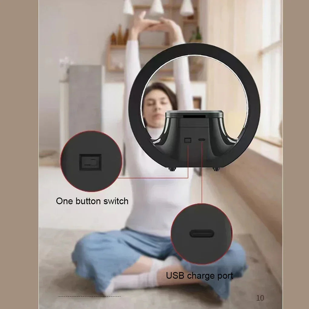 Dyfuzor Aromaterapeutyczny Bluetooth z Kołyszącymi Dźwiękami i Lampą Nocną