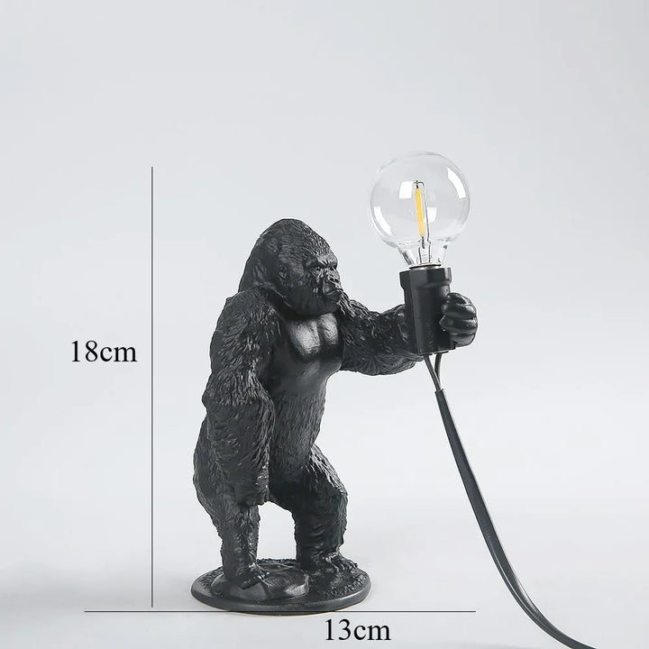 Lampka nocna z wkurzoną gorylicą