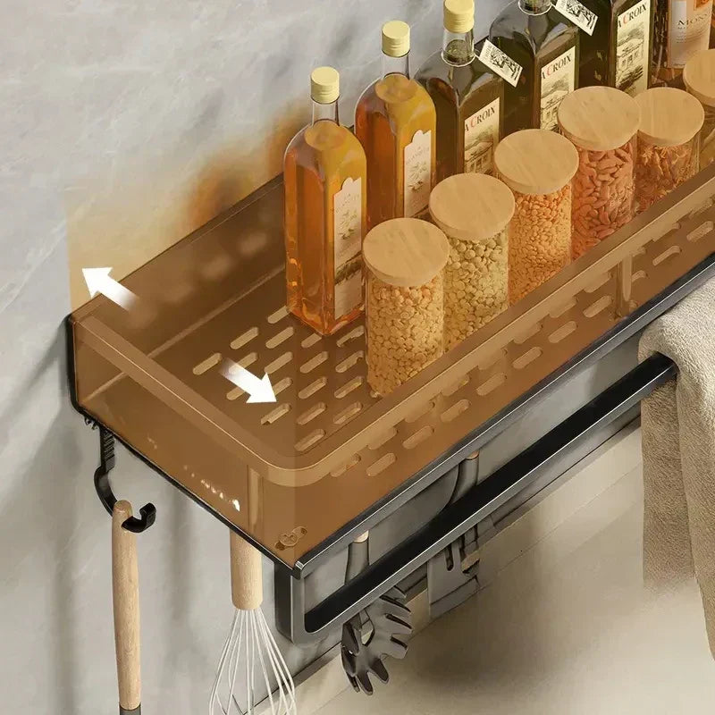 KitchenStyle – Elegancka Półka Ścienna dla Zorganizowanej Kuchni