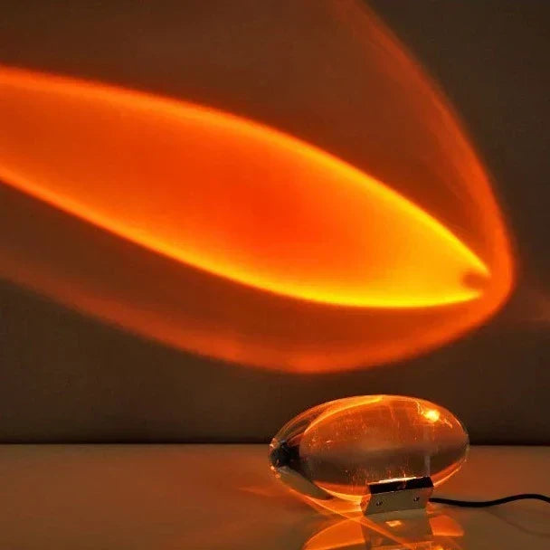 Lampa Stołowa Kryształowy Zachód Słońca