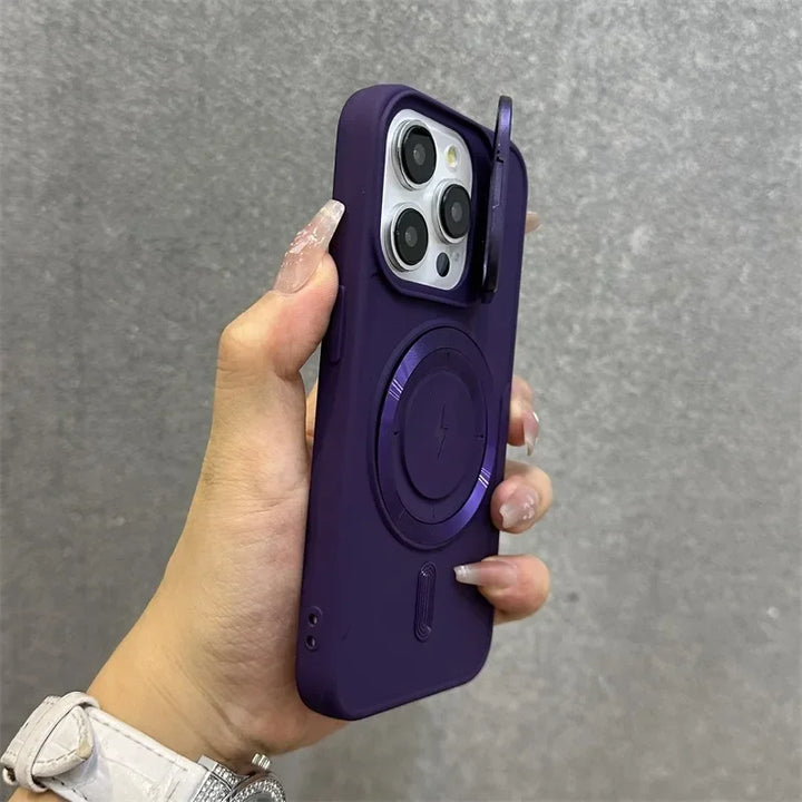 Magnetyczny Miękki Uchwyt na Nadgarstek z Osłoną Obiektywu do iPhone&