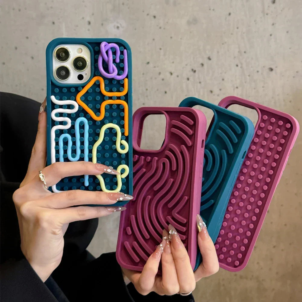 Etui na telefon z treningiem mózgu i redukcją stresu