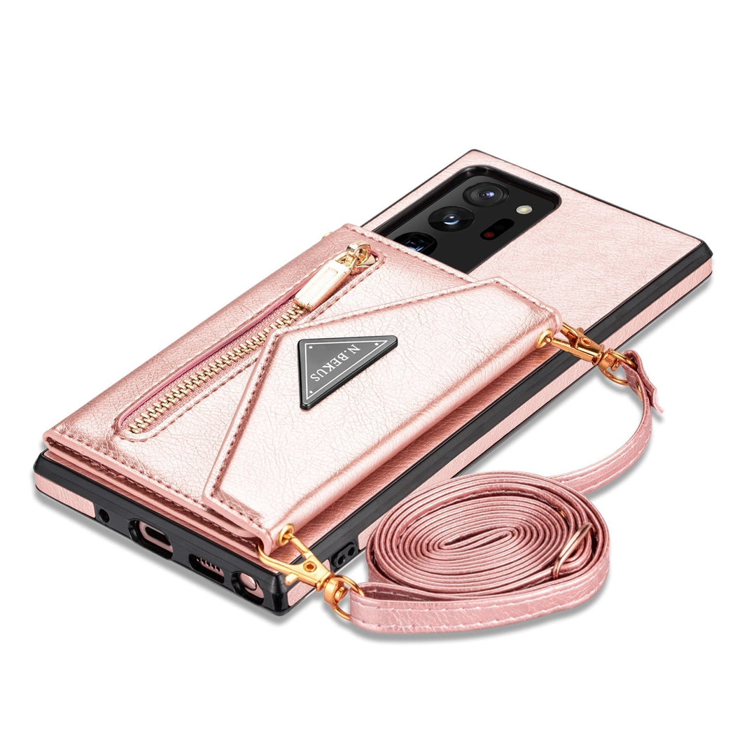 Etui na telefon z portfelem i paskiem do snu
