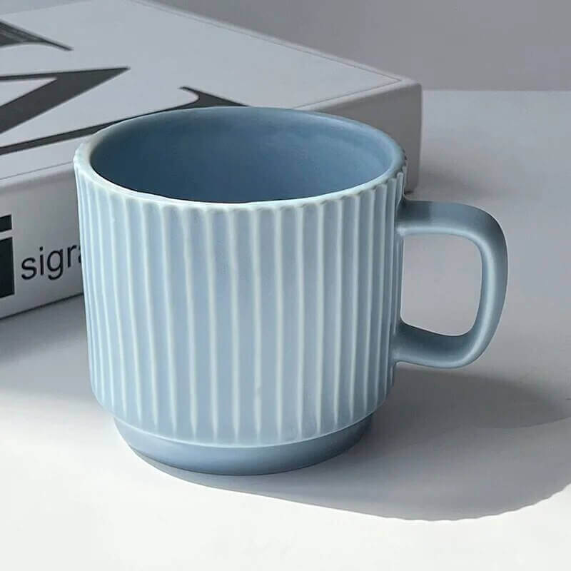 Duża Retro Ceramiczna Filiżanka