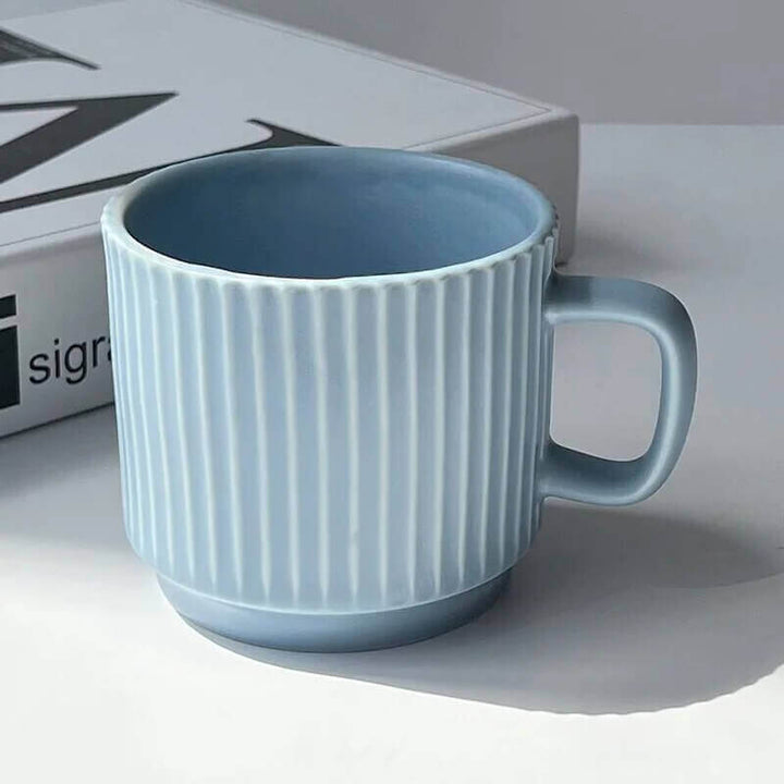 Duża Retro Ceramiczna Filiżanka