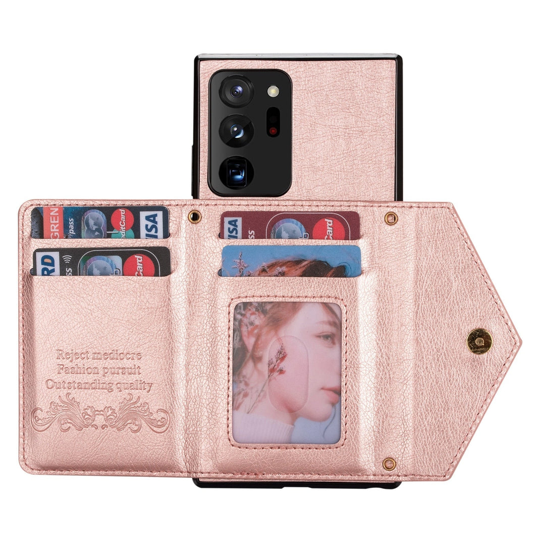 Etui na telefon z portfelem i paskiem do snu