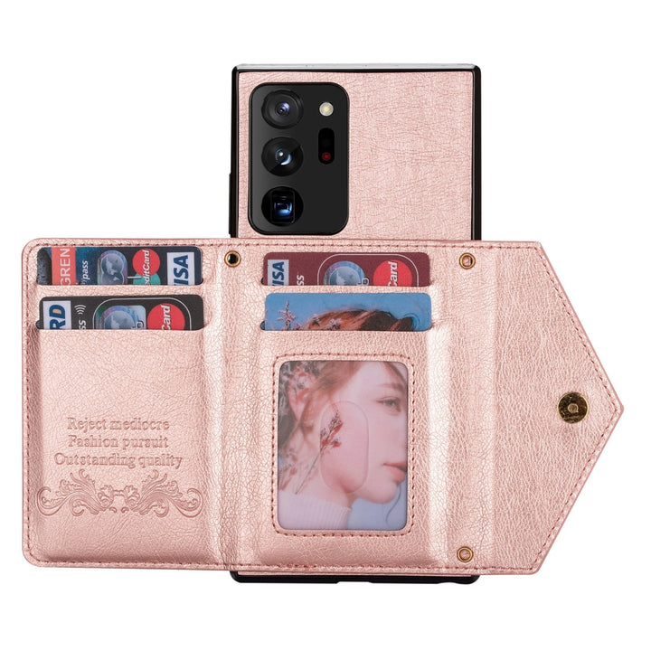 Etui na telefon z portfelem i paskiem do snu