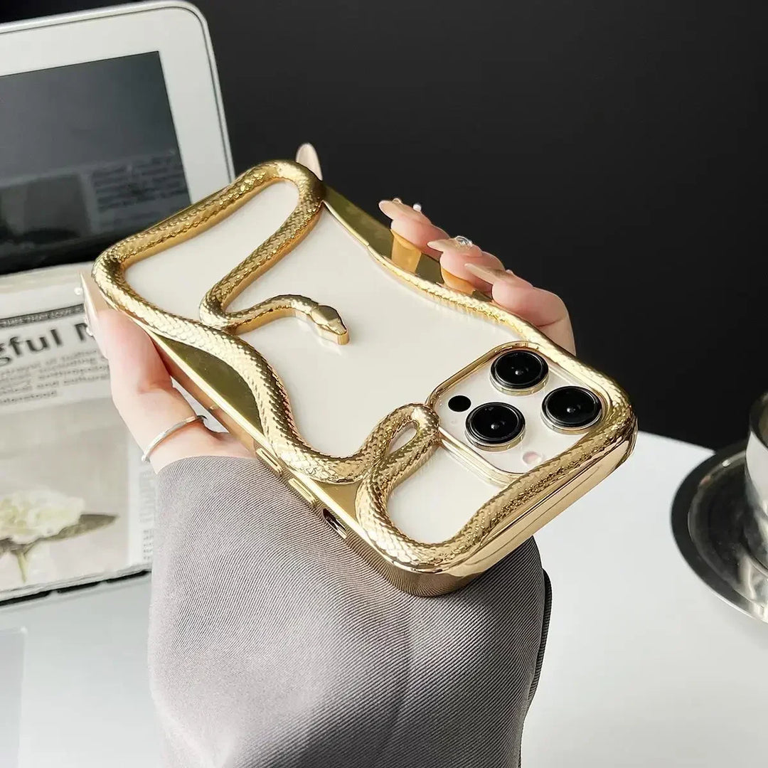 Etui na telefon Snake Wrap Retro