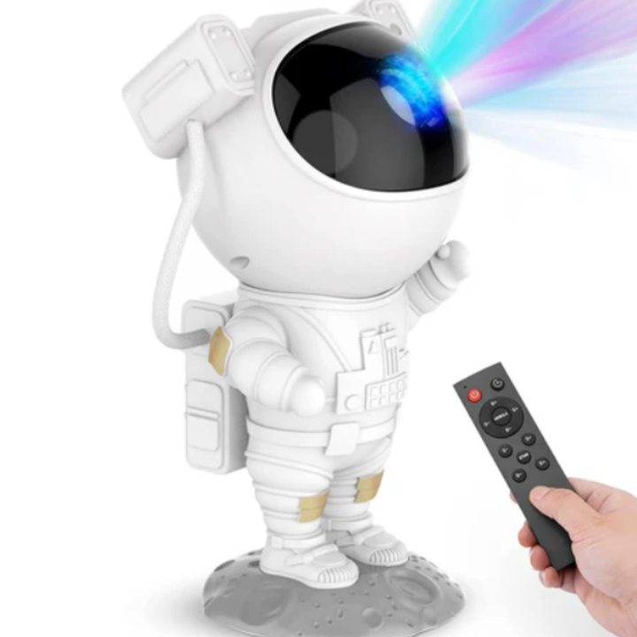 Projektor Gwiazd Lampa Astronauta Regulowana LED Nocna Lampa Galaktyczna