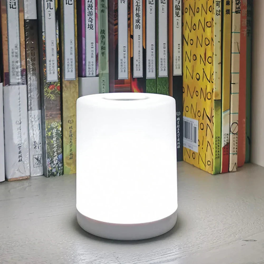 Bezdotykowa lampa stołowa z funkcją ładowania | Przyciemniana lampa LED stołowa z połączeniem USB