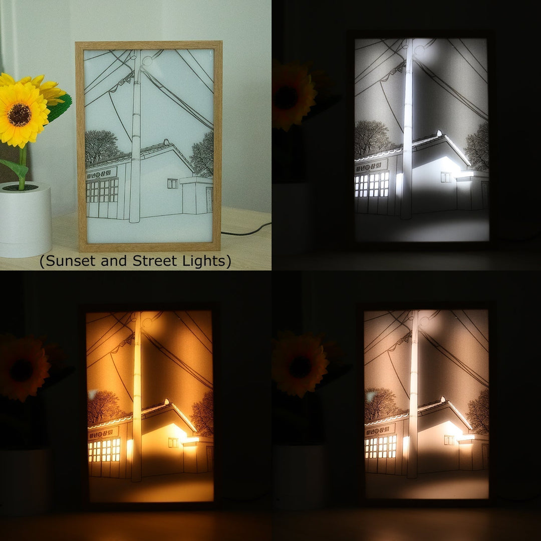Kreatywne DIY Malowanie Światłem Słonecznym - Nocna Lampa