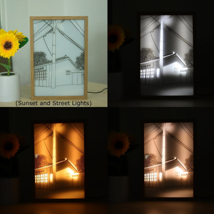 Kreatywne DIY Malowanie Światłem Słonecznym - Nocna Lampa