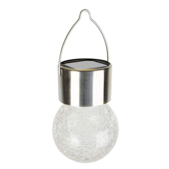 12 PCS Snap Ball Solarna Lampa Żyrandolowa na Zewnątrz Ogród Dziedziniec Świąteczne Oświetlenie Dekoracyjne z Klipsem (Ciepłe Białe Światło)