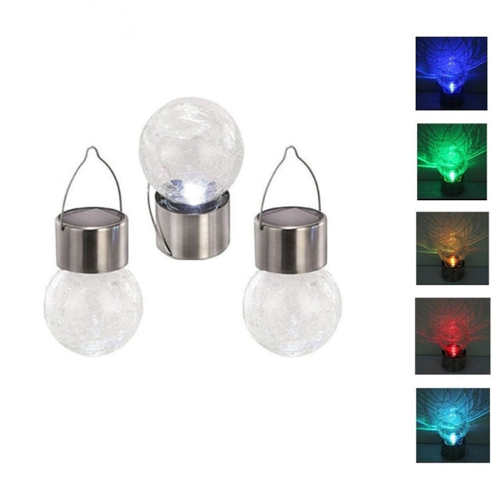 12 PCS Snap Ball Solarna Lampa Żyrandolowa na Zewnątrz Ogród Dziedziniec Świąteczne Oświetlenie Dekoracyjne z Klipsem (Ciepłe Białe Światło)