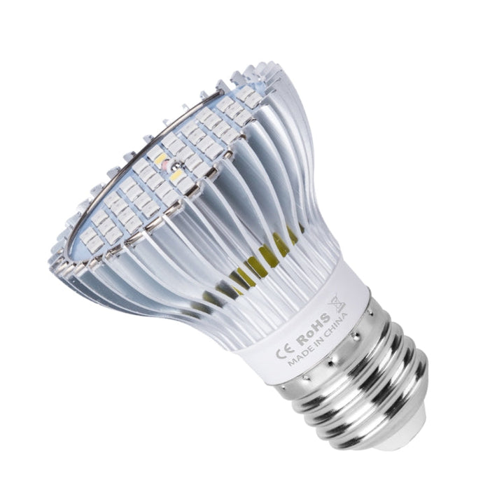 Lampa do wzrostu roślin LED Pełne spektrum E27, Światło do roślin, Moc: 30W 40 diod LED