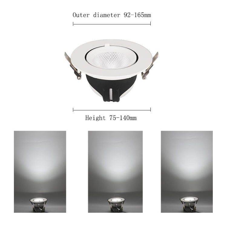 35w Wycięcie 150mm LED Pełne Spektrum Światła do Wzrostu Roślin