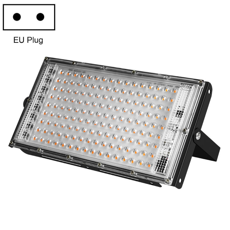Lampa LED do roślin, pełne spektrum, wodoodporna, lampa do wzrostu, wtyczka EU, 144 diody, 200W