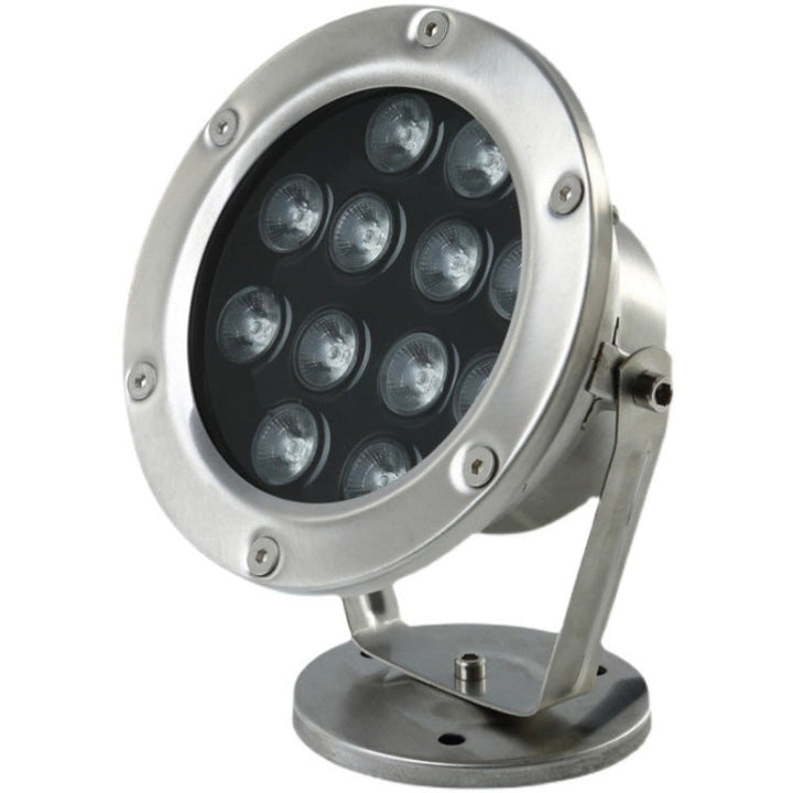Wodoodporna Lampa LED Podwodna do Basenu, Stawu, Fontanny 18W (Żółta)