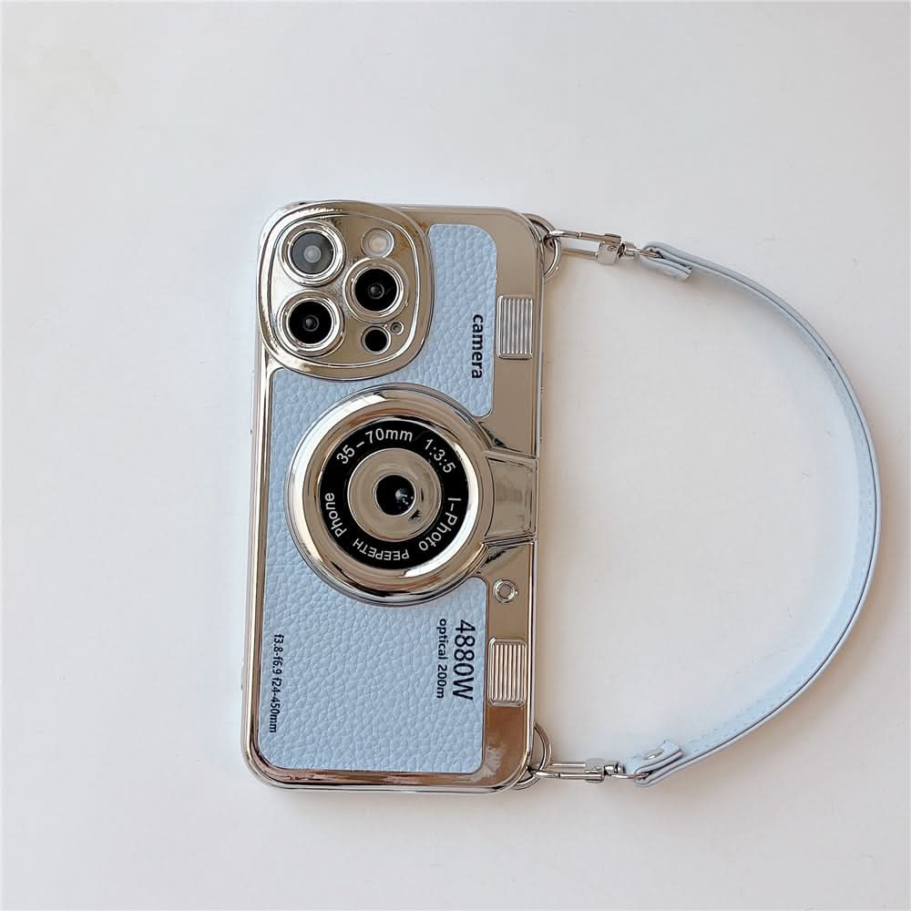 Etui na iPhone w stylu vintage z 3D retro designem